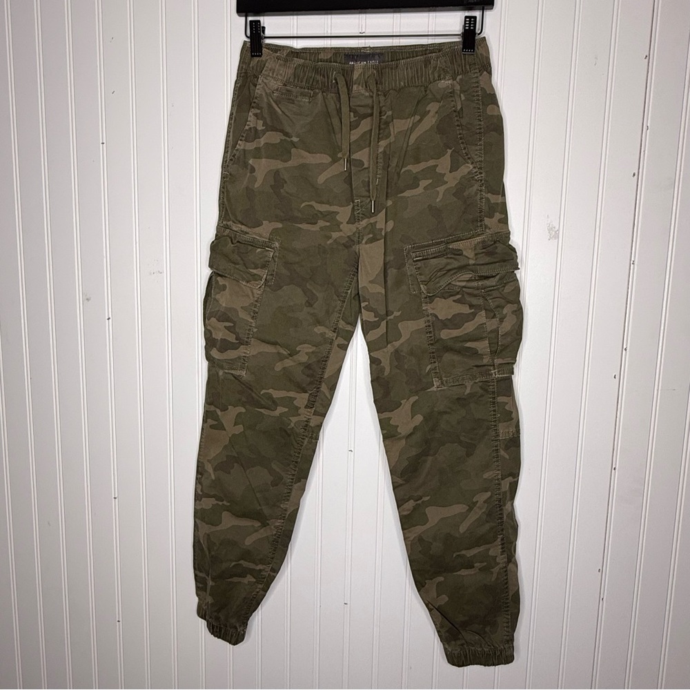 American Eagle AE Camo Flex Cargo Trekker Jogger Size XS